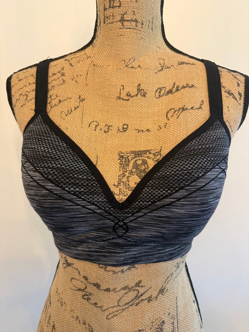 Gray Sports Bra Size Large